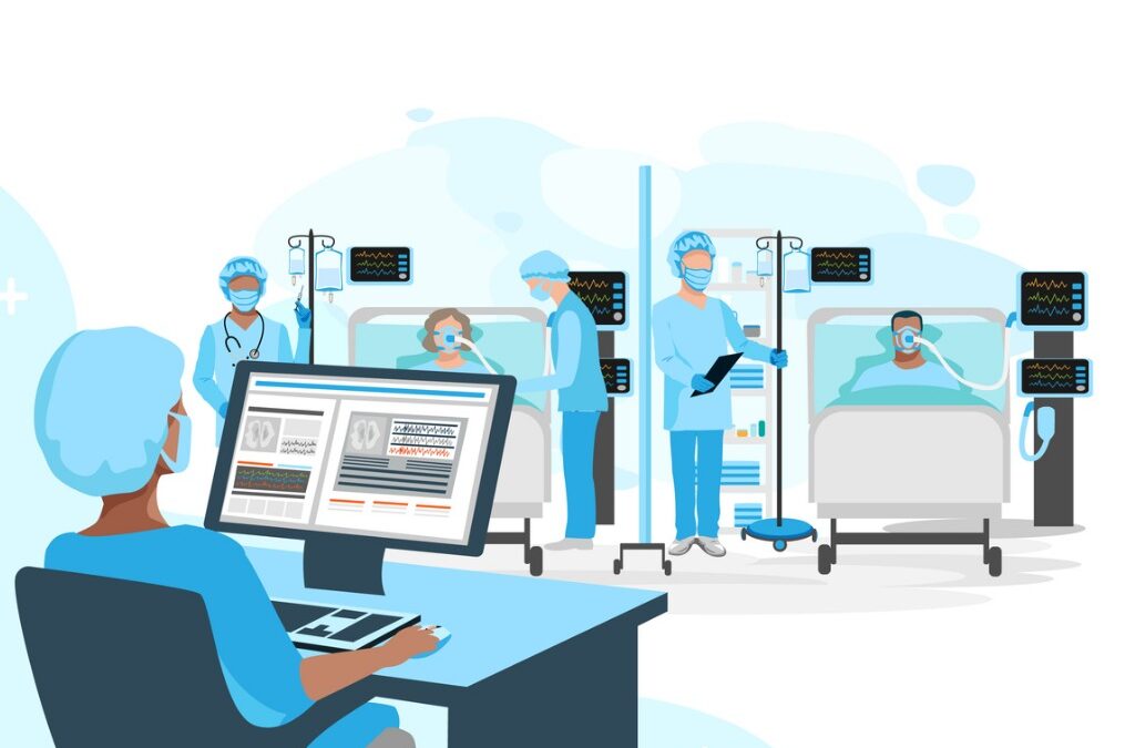 Neues Buch „Die digitale Intensivstation“ mit Best Practice Beispiel „Tele-Intensivmedizin im Virtuellen Krankenhaus Nordrhein-Westfalen“